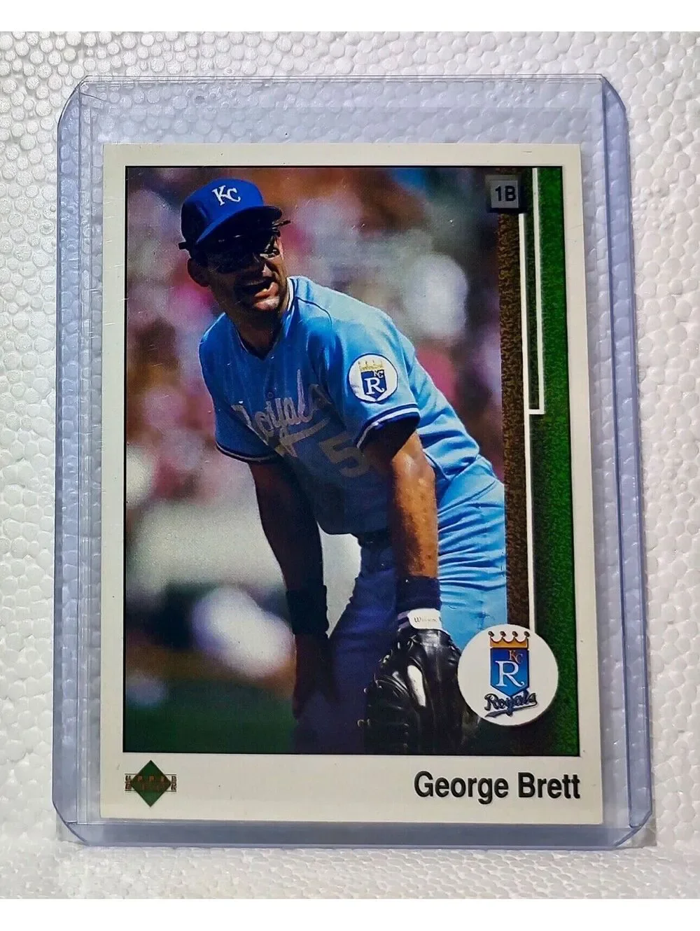 George Brett 1989 Upper Deck MLB #215 Baseball Card Kansas City Royals